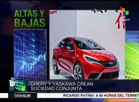 Empresas Chery y Yaskawa se asocian para fabricar vehículos eléctricos