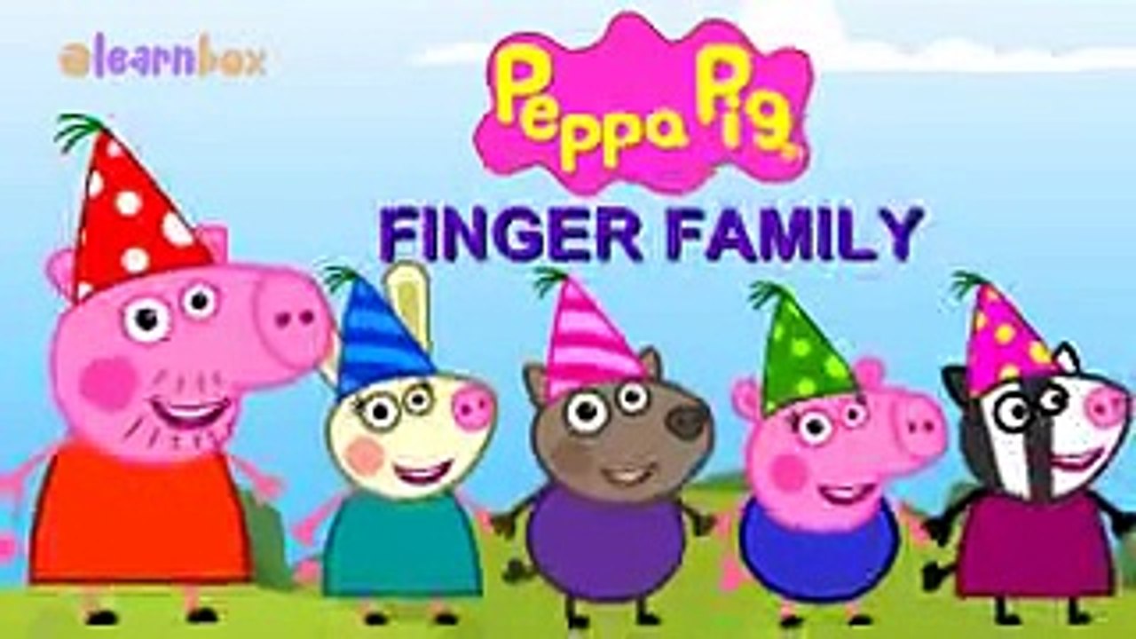Finger Family Peppa Pig Cartoon Nursery Rhyme Children Nursery Rhyme Cartoon Rhymes
