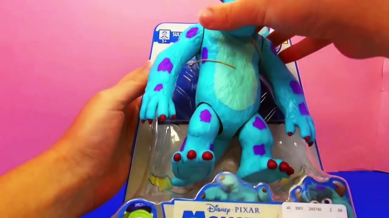 Monstre & Cie français Sully Monsters Inc Unboxing | français Monsters University Toy revi