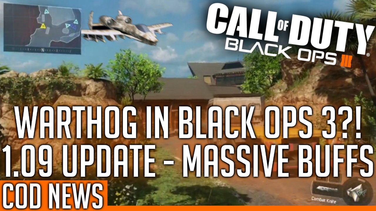 WARTHOG In Black Ops 3? BO3 1.09 Patch + ECLIPSE Is Here! (COD News) By HonorTheCall!