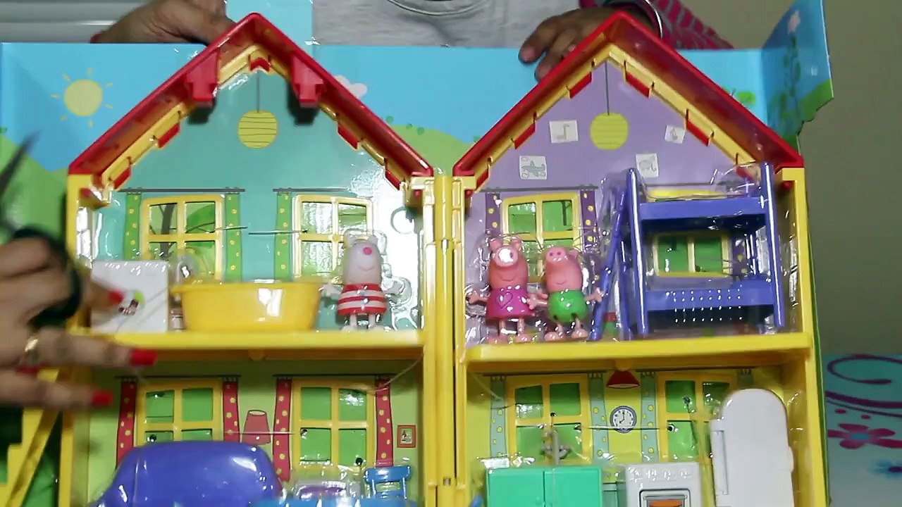 Peppa Pig Toy House unboxing