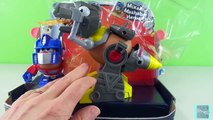 Grimlock and Optimus Prime Mr Potato Head Mixable Mashable Playskool Figure & Play Doh Sur