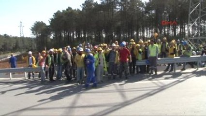 3. Köprü İnşaatında İkramiye Eylemi