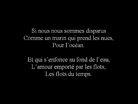 Damien Saez ☆ ☆ On meurt de toi..