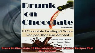 EBOOK ONLINE  Drunk On Chocolate 10 Chocolate Frosting  Sauce Recipes That Use Alcohol READ ONLINE