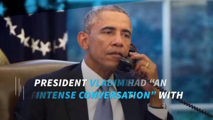 Obama calls Putin for 'intense' talks on Syria