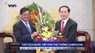 Chủ tịch nước Trần Đại Quang tiếp Phó thủ tướng Campuchia