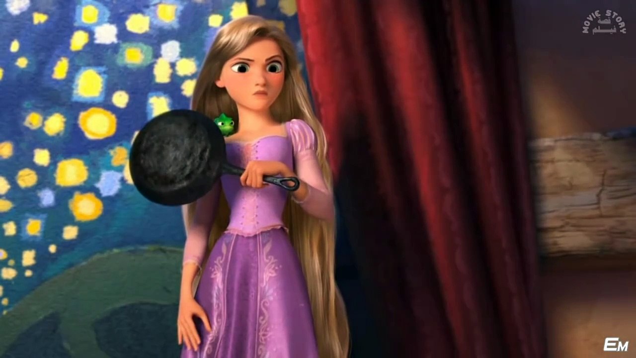 قصة فيلم كرتون الاميرة المفقوده Tangled رابونزل عربي HD كامل