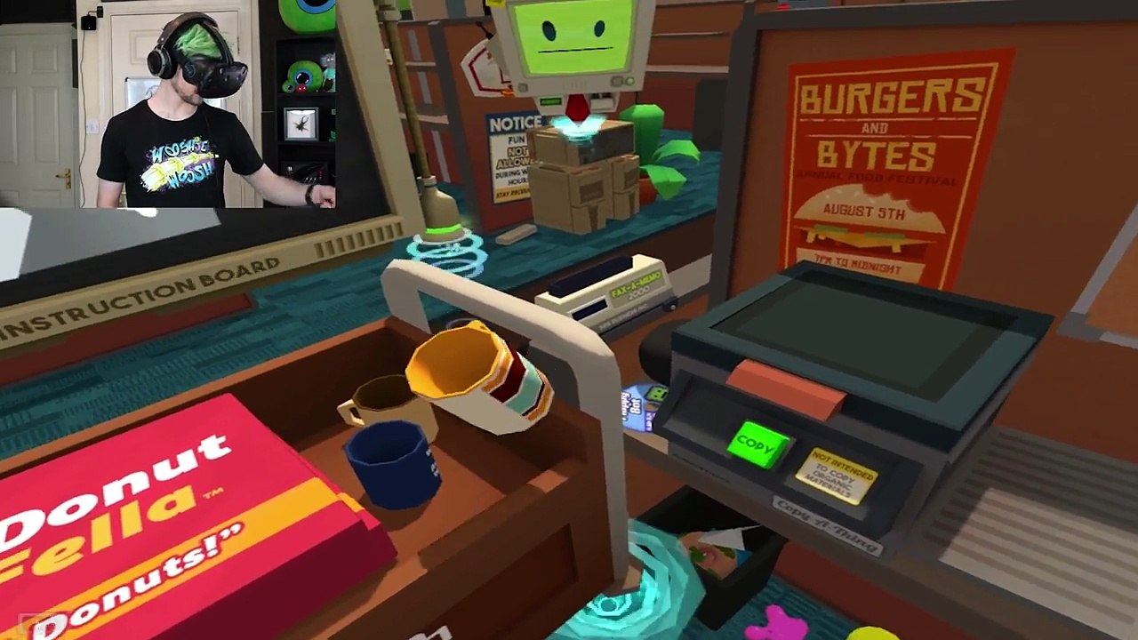 NEED MORE MEMES! | Job Simulator #4 (HTC Vive Virtual Reality)