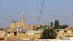 لحضة تفجير مرقد النبي يونس في الموصل من قبل داعش