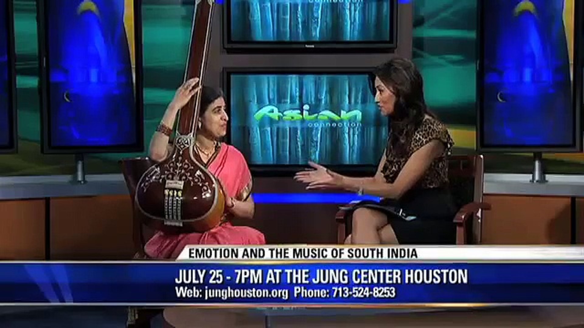 Indian classical music demo by Prema Bhat on FOX TV