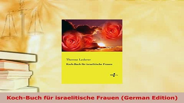 Download KochBuch für israelitische Frauen German Edition PDF Book Free