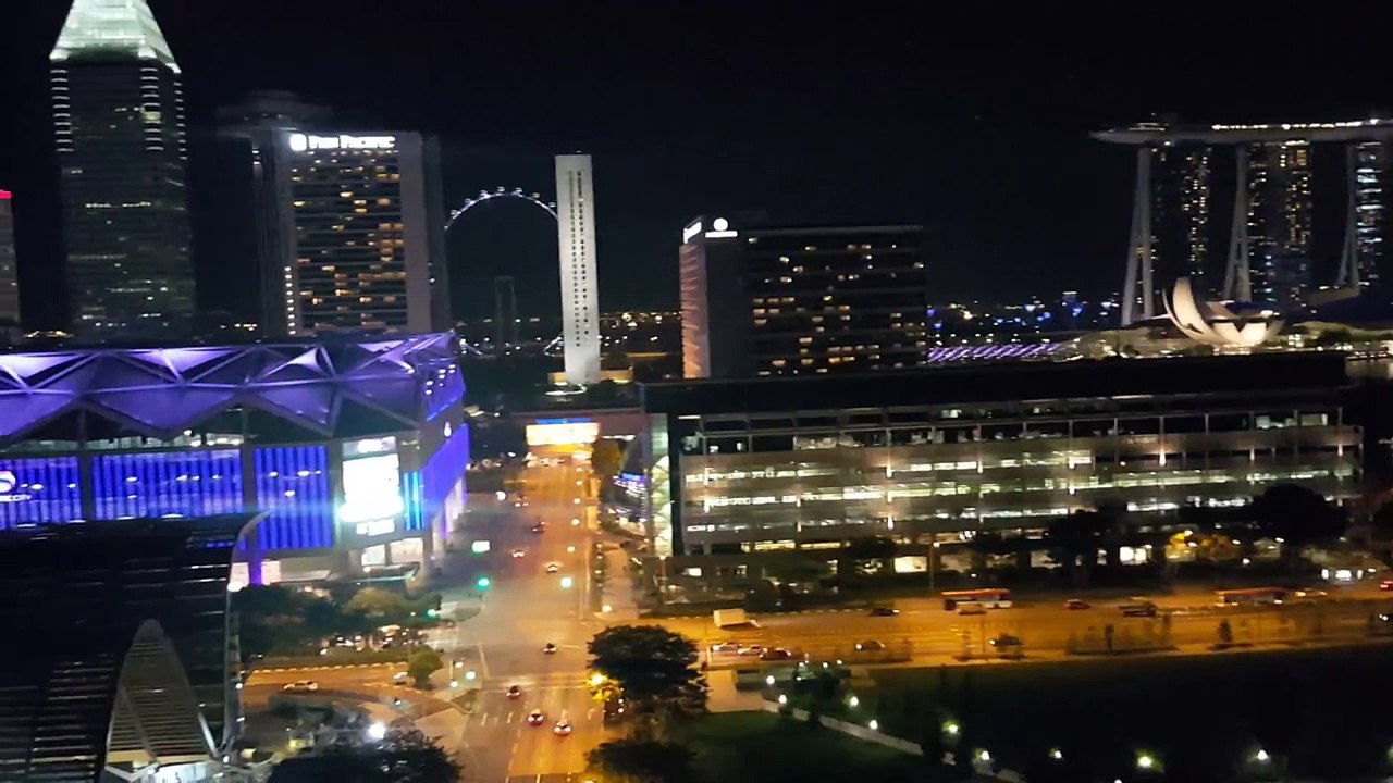 Singapore by night