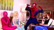 Spiderman vs Doctor! with Frozen Elsa, Anna & Pink Spidergirl! Superhero Fun in Real Life ) [HD, 720p]