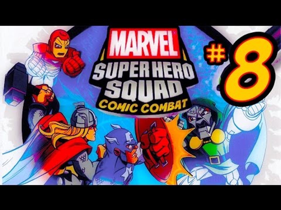 Marvel Super Hero Squad: Comic Combat Walkthrough Part 8 (PS3, X360, Wii) Level 5 - 1