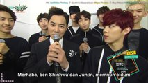 [11.09.2015] UP10TION & SHINHWA Junjin Music Bank Bekleme Odası Röportajı (Türkçe Altyazılı)