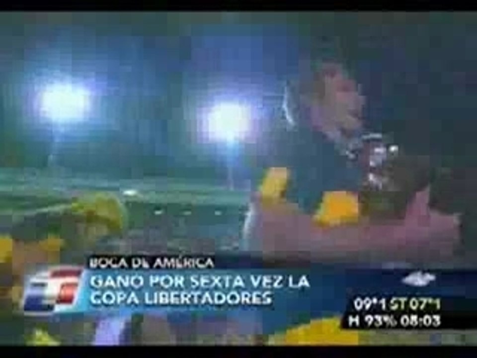 Copa Libertadores 2007 - Finales - Gremio 0 - Boca 2 (20/