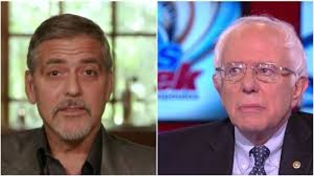 George Clooney Trolled By Bernie Sanders Campaign 2016