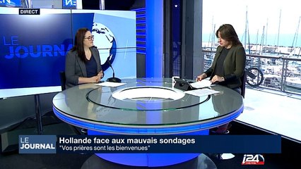 "Vos prières sont les bienvenues", Hollande face aux mauvais sondages
