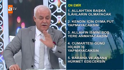 10 Emir - Nihat Hatipoğlu ile Dosta Doğru 146. Bölüm - atv
