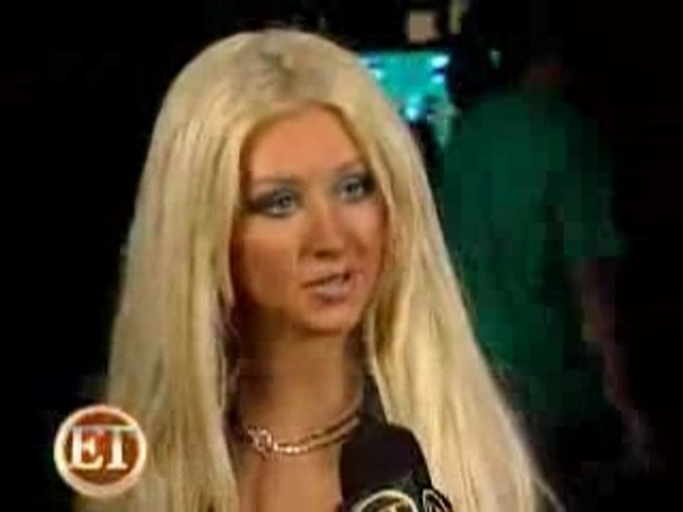 ET on set of 'Tell Me' with Diddy & Christina Aguilera