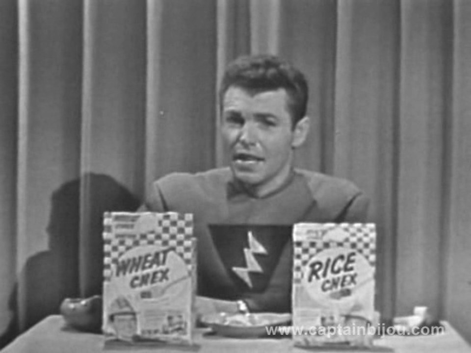 1953 SPACE PATROL RICE CHEX & WHEAT CHEX COMMERCIAL - ED KEMMER