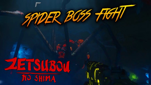 ZETSUBOU NO SHIMA - SPIDER BOSS FIGHT & FREE WIDOWS WINE EASTER EGG (Black Ops 3 Zombies)