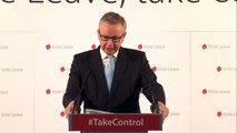 Michael Gove lampoons Remain campaign in Brexit speech