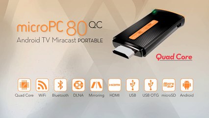 Android TV microPC 80QC de TenGO - caracteristicas y ventajas