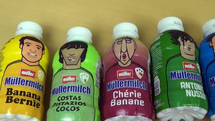 Cartoon Football Players Milk by Müller