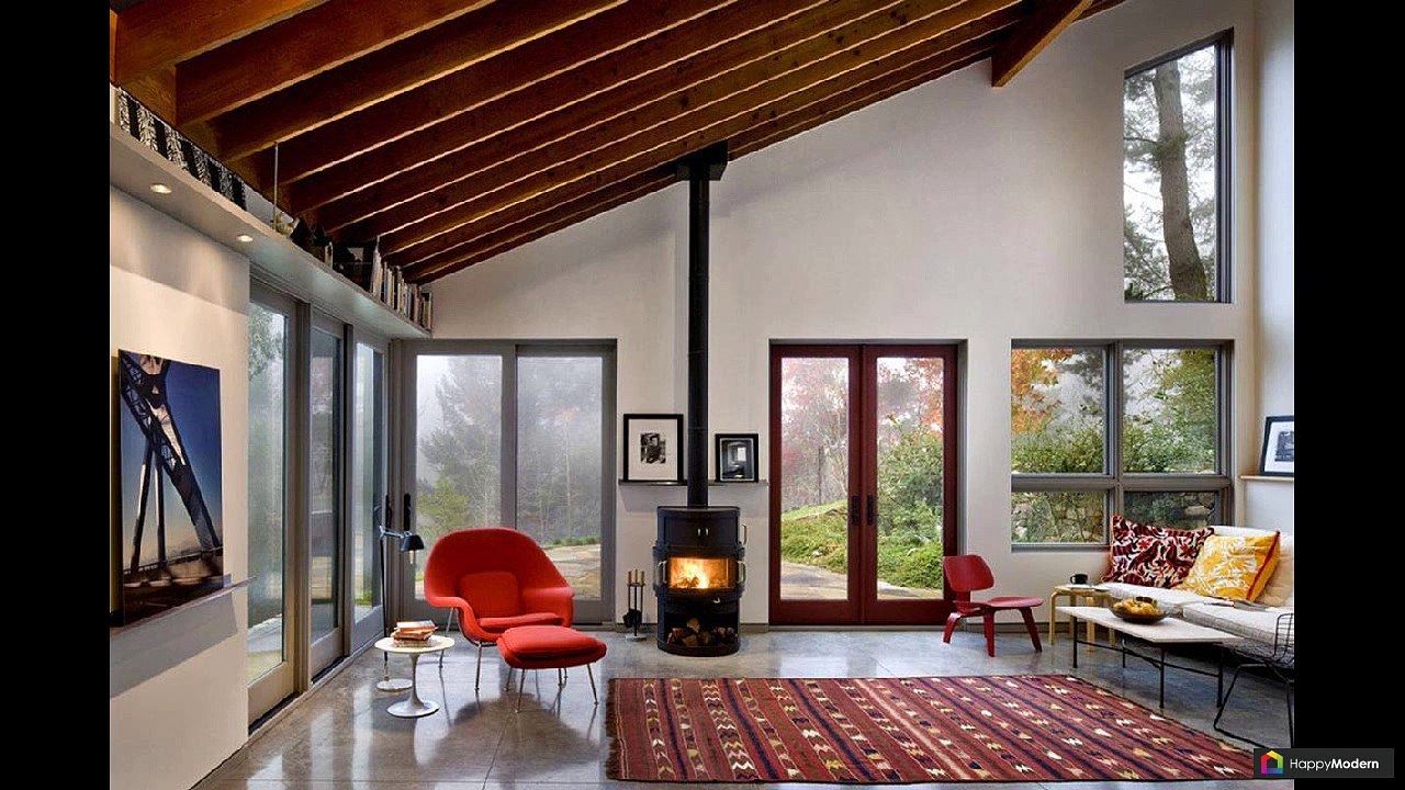 Печь-камин для дачи длительного горения: 38 идей