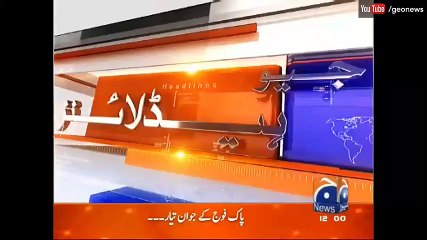 Geo News Headlines - 12_00 P.M - 15 April 2016