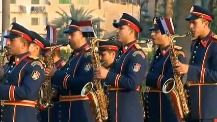 Quand l'armée égyptienne massacre la Marseillaise devant François Hollande