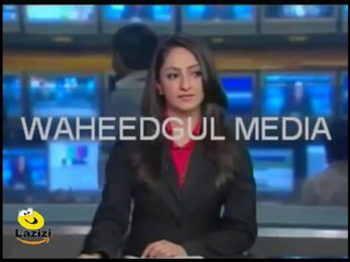 Geo News Anchor behind the scene