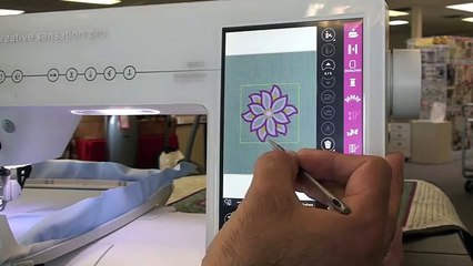 Pfaff Creative Sensation Pro, class 2 embroidery 163