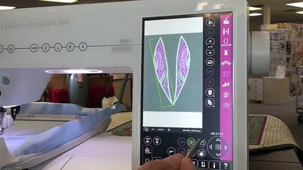 Pfaff Creative Sensation Pro, class 2 embroidery 167