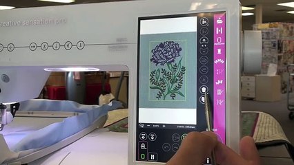 Pfaff Creative Sensation Pro, class 2 embroidery 185