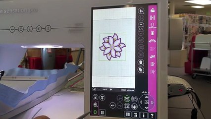 Pfaff Creative Sensation Pro, class 2 embroidery 212