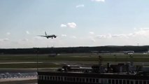 funny airplane landing ever you see before wow cool
