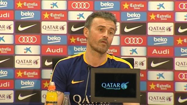 Luis Enrique, a la prensa: Si no les gusta mi estilo, me importa un bledo