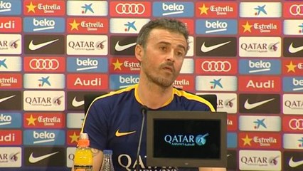 Luis Enrique, a la prensa: "Si no les gusta mi estilo, me importa un bledo"