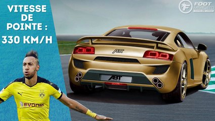 Le nouveau bolide en or d'Aubameyang