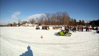 Campau Lake Ice Racing 2013 #1