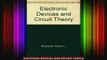 READ book  Electronic Devices and Circuit Theory  BOOK ONLINE
