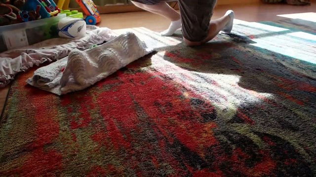 Un bébé prend sa première décision importante