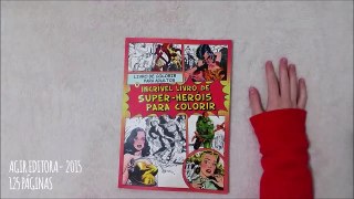 O Incrível Livro de Super-heróis para Colorir
