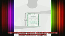 FREE EBOOK ONLINE  Believing Women in Islam Unreading Patriarchal Interpretations of the Quran Free Online