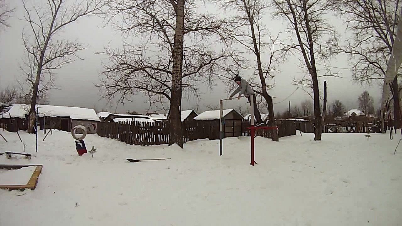 Double back flip from bar fail - Video - relaxzone.us