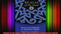 Downlaod Full PDF Free  Realm of the Saint Power and Authority in Moroccan Sufism Online Free
