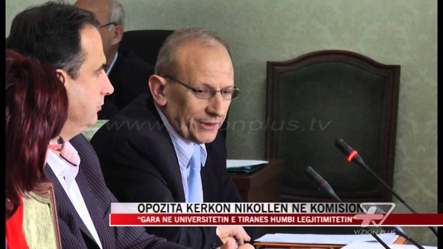 Opozita kërkon Nikollën në komision - News, Lajme - Vizion Plus